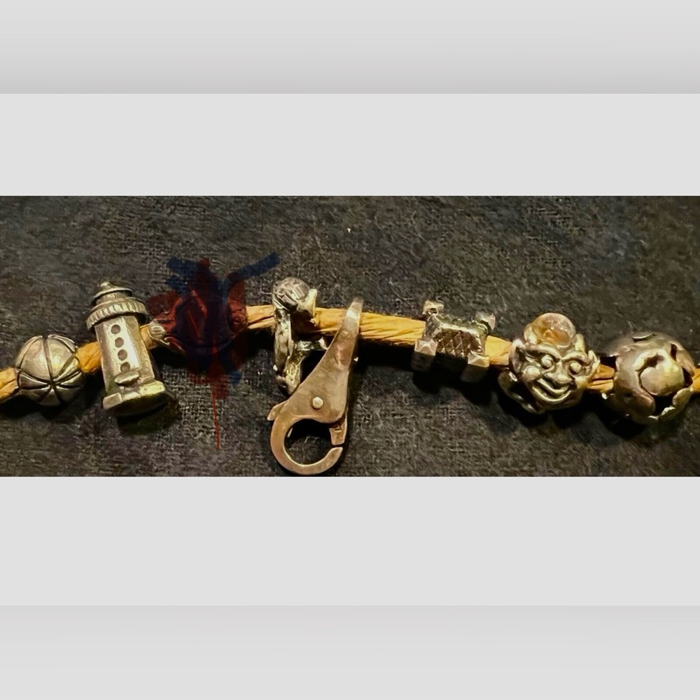 Trollbeads 7pc LOT--CASTLE-MINK-TROLL BIG FEET-Clasp & 3 More *925S LAA